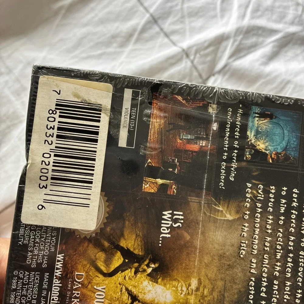 Alone in the Dark The New. Nightmare GBC Game Boy Color CIB ! Partially Sealed